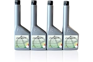 CleanSpark Additivo Multifunzione per Motori Benzina (Auto e Moto) 500 ML - 4 flaconi da 125 ml