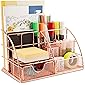innislink Schreibtisch Organizer, Tisch Büro Organizer mit Schublade, Stifthalter A4 Briefablage Unterlagen…