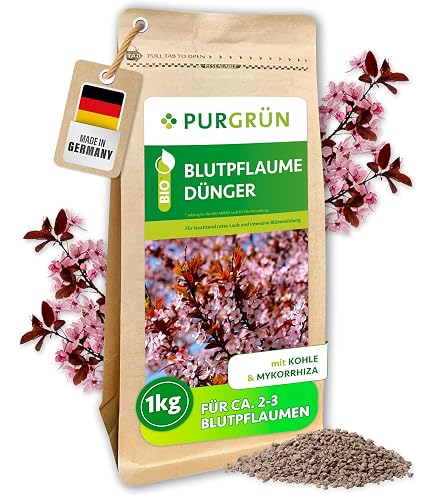 Purgrn Judasbaum-Dnger 1 kg  Organisch-mineralische Rezeptur   Feinkrniges Krmelgranulat  NPK 8+4+5  Extra Magnesium fr prchtige  Blten  Verbessert die Bodenqualitt : Amazon.de: Garten