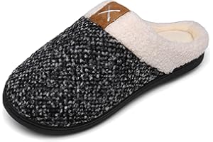Mishansha Pantofole Donna Uomo Memory Foam in Caldo Cotone Scarpe da Casa