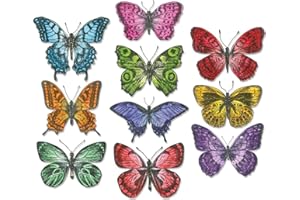 Sizzix Framelits Die Set 20PK-Flutter by Tim Holtz, Metal, Silver, 21 x 10.8 x 0.2 cm