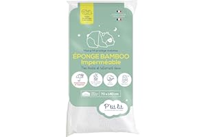 P'tit lit - Protège Matelas Bébé Bamboo | Alèse Imperméable 70x140 cm - Viscose Douce et Soyeuse - sans Traitement Chimique - Respirant et Silencieux - Oeko Tex®