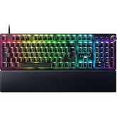 Razer Huntsman V3 Pro &ndash; Analog optik e-spor klavye, Snap Tap &amp; Rapid Trigger (hızlı ateş modu, &ccedil;ok fonksiyonlu d&ouml;ner kontrol,