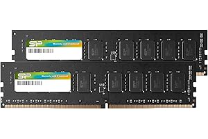 SP Silicon Power Memoria da 32 GB (2 x 16 GB) DDR4-2666 MHz CL19 1,2 V Non-ECC unbuffered-UDIMM per Desktop, Compatibile con Piattaforme Intel Skylake-X/schede Madri Serie CPU Kaby Lake-X