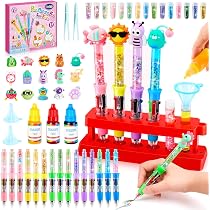 Fabrique à Stylo – Kit Créatif 170+ Accessoires – Stylos Personnalisés – Cadeau Filles 5-12 Ans