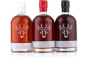 Escuminac Sirop d'Érable Canadien - Trio Découverte Incluant Extra Rare, Grande Récolte et Récolte Tardive - Pur et Certifié Biologique par Écocert - 3 X 500ml