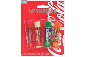 Lip Smacker Coca Cola and Fanta Lip Balms Pack of 4