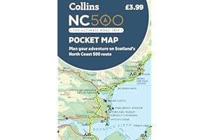 NC500 Pocket Map: Plan your adventure on Scotland’s North Coast 500 route official map