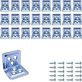 MR.BRACKET 25 ad. L Demir G&ouml;nye K&ouml;şebent 30x25x25mm- Mobilya Dolap Raf Masa K&ouml;şe Bağlantı Birleştirme Sabitleme Aparatı