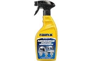 Rain-X 1831103 Vattenavvisande Spray, 500 ml, Flerfärgad | Låter regn och smuts pärlor lättare - ger tydlig sikt och långvarigt skydd - 500 ml
