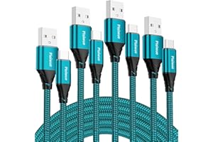 PLOIWUE USB C Kabel [4 Stücke 2 M+2 M+3 M+3M] 3.1 A Ladekabel USB C Schnellladekabel Nylon USB C Ladekabel für Samsung Galaxy S23 S22 S21 S20, Hinweis 10 HuaweiP9 Pixel 7/6 Schalter PS5 15 Pro