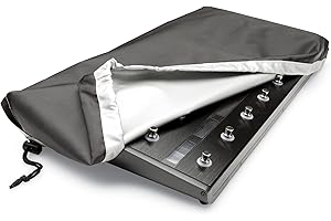 Maloney StageGear Covers Multi-FX Floor Processor Cover Stage and Studio Equipment Case (20156), Black