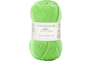 Schachenmayr Bravo Baby 185, 50G apfelgrün Fils À Tricoter