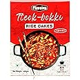 Flavoma Classic Korean Tteokbokki Rice Cakes, 400g [99% of Rice | Vacuum Pack Inside | Gluten Free | Non Gmo | Vegan | Soft and Chewy]