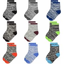 Socks Pack 12 Paia Calzini Bambini 12 Paia Cotone - Righe Colorate - 6
