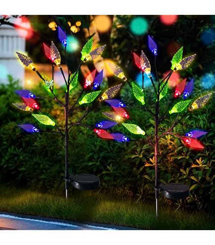 4 Stück Solar-Gartenleuchten Mit 16 LEDs & Fernbedienung – 8 Modi, Wasserfest, Für Balkon, Terrasse & Weihnachtsdeko