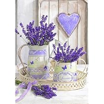 Kit Diamond Painting 5D – Vaso Di Iris Viola, 30x40cm, Diamanti Rotondi, Per Adulti E Principianti, Fai-da-te, Ideale Per Regalo