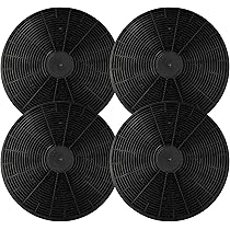 2x Aktivkohlefilter 175mm Durchmesser - Passend Für Dunstabzugshauben