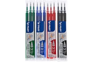 Pilot Frixion Ball rollerball - 4 Jeux de Recharge de Rechange de 3 Pièces chacun (1, Trié)