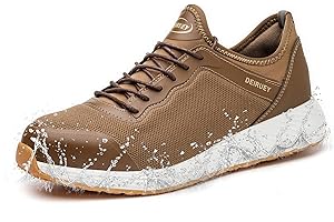 ZOEASHLEY Lightweight Safety Shoes Men Women Work Trainers Steel Toe Caps Sport Sneakers