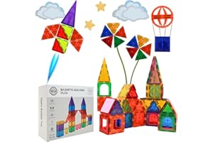 STARTLINE FORGING A NEW FUTURE EST. 2024 STARTLINE® Bloques Magnéticos de Construcción para Niños 100 Piezas | Juguete Magnético Stem 3-8 Años | Compatible con Connetix, Magna Tiles e Imanix | Juego de Imanes Creativo y Seguro