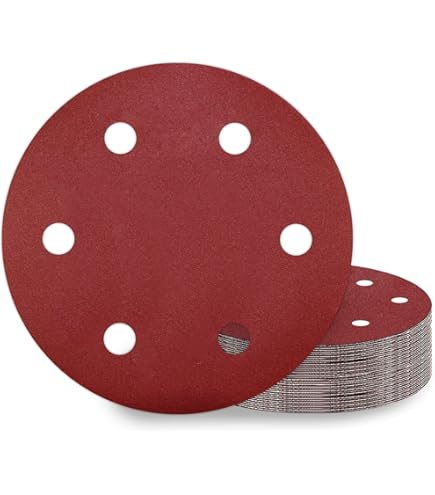 MioTools Fox Dischi Abrasivi Velcrati, 225 Mm, 6 Fori, P. Levigatrici - Foto 7