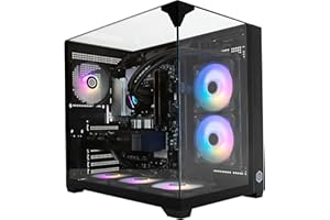 CyberPowerPC Luxe Gaming PC - Intel Core i9-12900KF, AMD Radeon RX 9070 XT 16GB, 32GB RAM, 1TB NVMe SSD, 750W 80+ PSU, Wi-Fi, Liquid Cooling, Windows 11, Trigon RGB