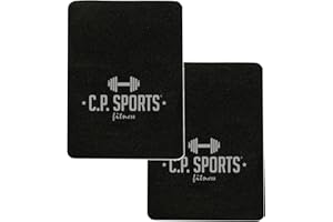 C.P.SPORTS Griffpolster 3mm - 10x14cm / Ideal für Bodybuilding & Kraftsport/CP Sports Griffpads, Powerpad, Fitness-Pads