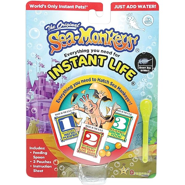 Sea-Monkeys フィギュア 3体セット 923b57c8bb43480a920dc82377b39a