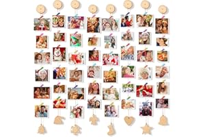 Uping Marcos de Fotos Multiples Marco Fotos Pared Collage Fotos con Pinzas Cuadros Personalizados con Foto Portafotos Multiples Pared Decoracion Hogar