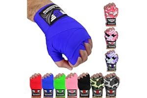 BE SMART INTERNATIONAL LTD BeSmart KIDS JUNIOR MUAY THAI KICKBOXING BOXING MMA HAND WRAPS 2.5m