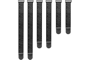 Upbeat Cinghie Elastiche con Antiscivolo 3 Misure (61/46/30cm x 5cm), Fascette è Ideali per Bicicletta, Protezioni per Pantaloni, Bagagli, Tappetini per Yoga, Campeggio, Tubi, Cavi