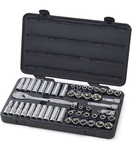 GEARWRENCH Steckschlüsseleinsatz 14 Mm – 1/2 Zoll, Tief, 12-kant, Metrisch (chrompoliert, Korrosionsbeständig)