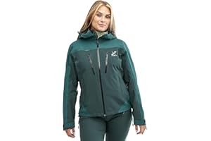 RevolutionRace Silence Proshell 3L Jacket da Donna, Giacca da Donna, giacca aerata e impermeabile per Trekking e altre attività all'aria aperta
