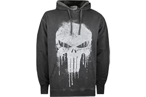 Cotton Soul Punisher Marvel - Punisher Skull - Felpa con cappuccio da uomo