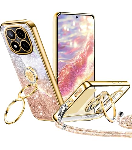 Coque Xiaomi 14 Ultra Avec Cordon - Silicone Transparent, Anti-chocs - Lanière Ajustable Pour Cou Ou épaule - Noir - 12