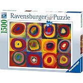 Ravensburger 16377 &ndash; Kandinsky: kareler 1913 &ndash; 1500 par&ccedil;a Puzzle