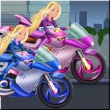 barbie juegos para niñas Fun sounds and music Traffic Princess Rider