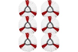 BUCOMTU 6 Piezas Cabezas de Fregona Repuesto para Vileda,Compatibles con Vileda EasyWring y Turbo 2 en 1,Repuesto para Fregona Microfibra de Recambio,Adecuado para diferentes tipos de suelo, fácil de limpiar
