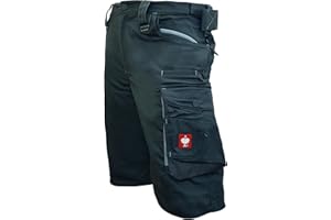 Engelbert Strauss Frauen SHORTS e.s.motion 2020 Schwarz (46-54), Größe 52, Qualitative Arbeitskleidung
