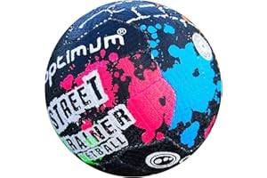 Optimum Unisex Street Netball, Made From Top-Grade Durable Korean Rubber With a Long Lasting Tire Grip Finish Ideal for Concrete & Asphalt Surfaces Best For All Weather Conditions Multi-Colour