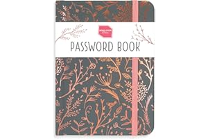 Boxclever Press Password Book. Never Forget a Password Again! Easy to Use Internet Password Keeper with Alphabetical Tabs for All Your Login Details. Untitled Book Small 11 x 15.5cm