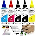COCADEEX 500ml Ink Refill Kit Compatible with Hp Ink Cartridges 307XL 305XL 304XL 303XL 302XL 301XL 307 305 304 303 302 301