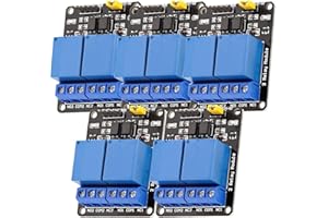 AZDelivery 5 x 2-Relay Moduł 5V z Optocoupler Low-Level Trigger kompatybilny z Arduino i Raspberry Pi w tym e-Book!