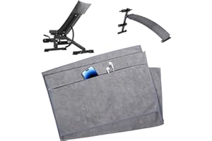 Smgbway Serviette de Fitness, Microfibre Serviettes de Sports Gym avec Poche Zippée, Fixation Antidérapante, Ultra Absorbantes Serviettes de Voyage pour Homme Femme Fitness (135 * 50CM)