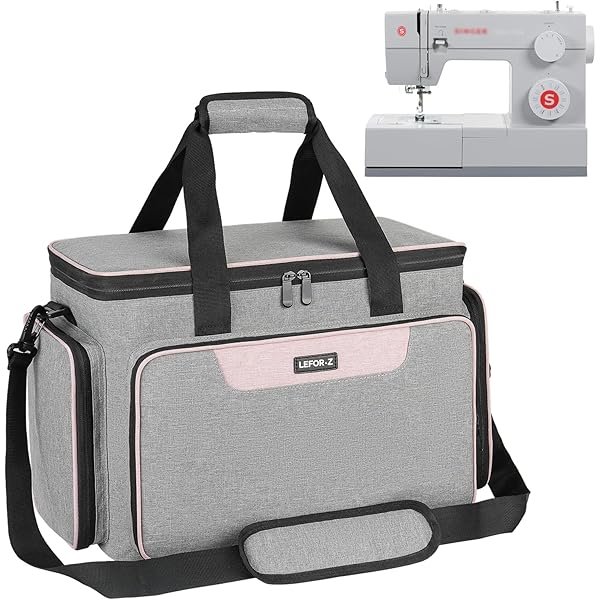 Hobby Gift Boîte à Couture Moyenne avec Poignée, Panier de Rangement Couture en Coton avec Compartiments pour Outils et Accessoires, Boîte Loisirs Créatifs, 18,5 x 25,5 x 14,5 cm, Teckel