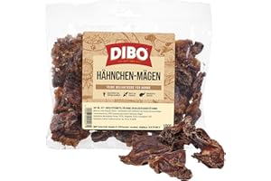 DIBO DIBO - Stomaci di pollo, sacchetto da 100 g, piccolo snack o dolcetti per alimenti, cibo per cani, articoli da masticare di qualità senza prodotti chimici