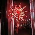 ALILA Big Hanging Star Lantern Kandil For Balcony Lamp Shade Jhumar Home Living Room Diwali Xmas Christmas Decor Decoration