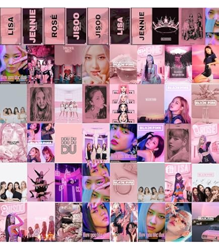 PRINTNET Pack Of 20 Blackpink Member Rose K-Pop Girls Lomo