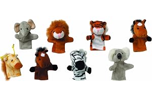 Toys Pure 15125 Fingerdockset "Vilda djur" set om 8